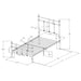 Novak Eastern King, Full, Queen, & Twin Bed - California Furniture (Coachella, CA)
