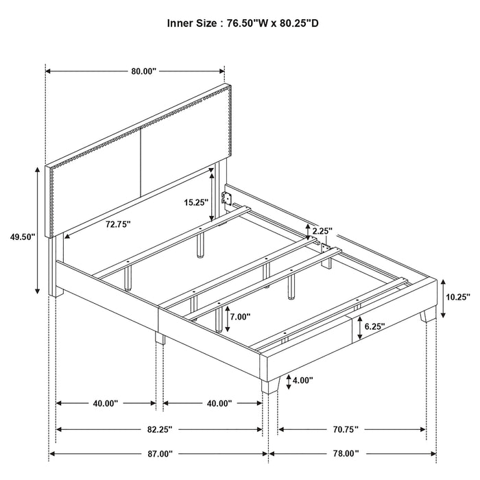 Boyd Panel Bed - California Furniture (Coachella, CA)