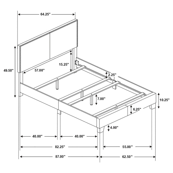 Boyd Panel Bed - California Furniture (Coachella, CA)