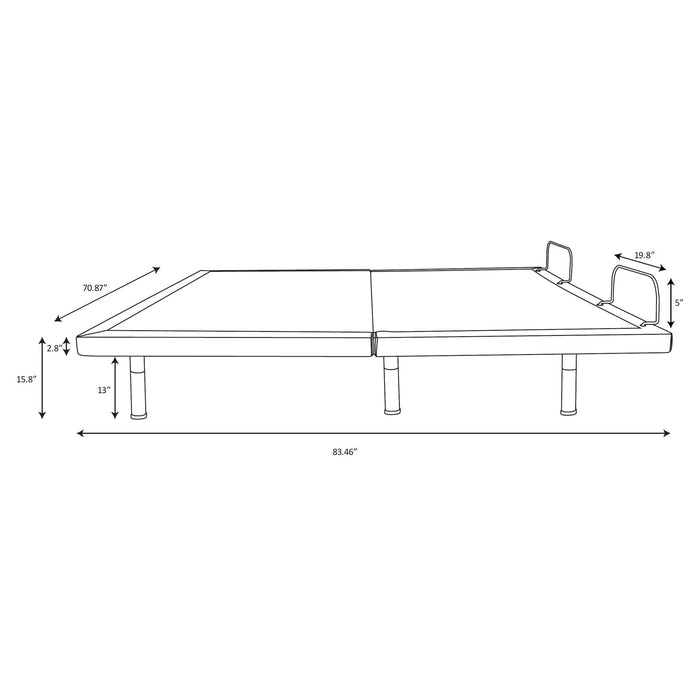 Clara Adjustable Bed Base - California Furniture (Coachella, CA)