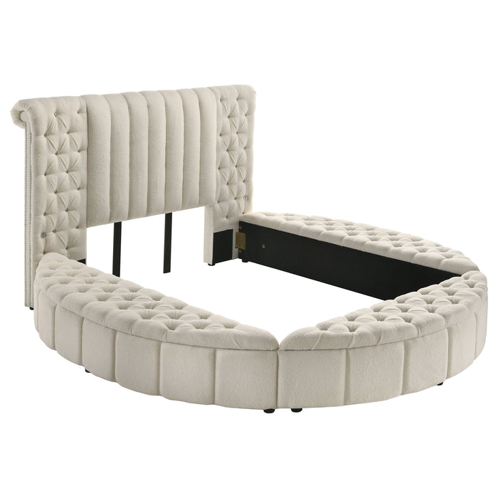 Sonya Eastern King & Queen Bed - California Furniture (Coachella, CA)