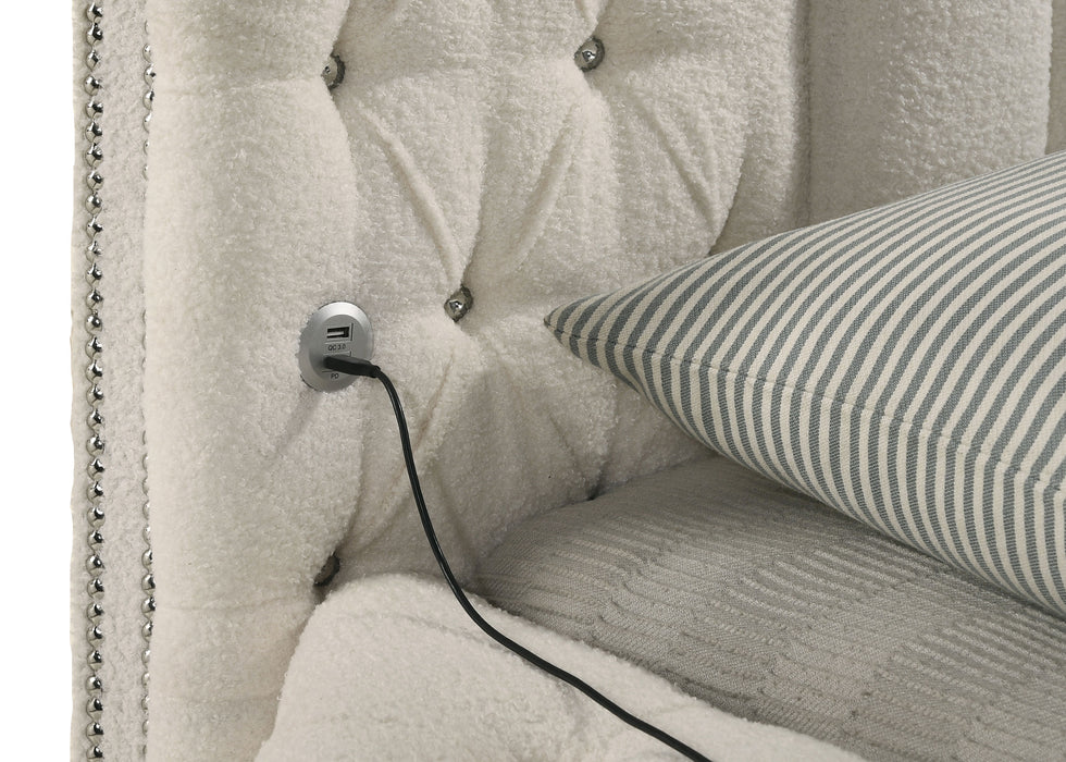 Sonya Eastern King & Queen Bed - California Furniture (Coachella, CA)