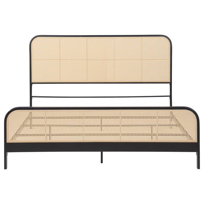 Lanewood Eastern King & Queen Bed Black & White - California Furniture (Coachella, CA)