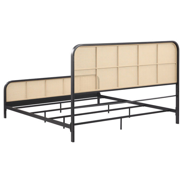 Lanewood Eastern King & Queen Bed Black & White - California Furniture (Coachella, CA)