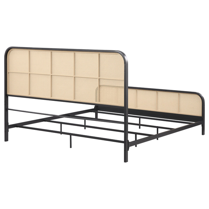 Lanewood Eastern King & Queen Bed Black & White - California Furniture (Coachella, CA)