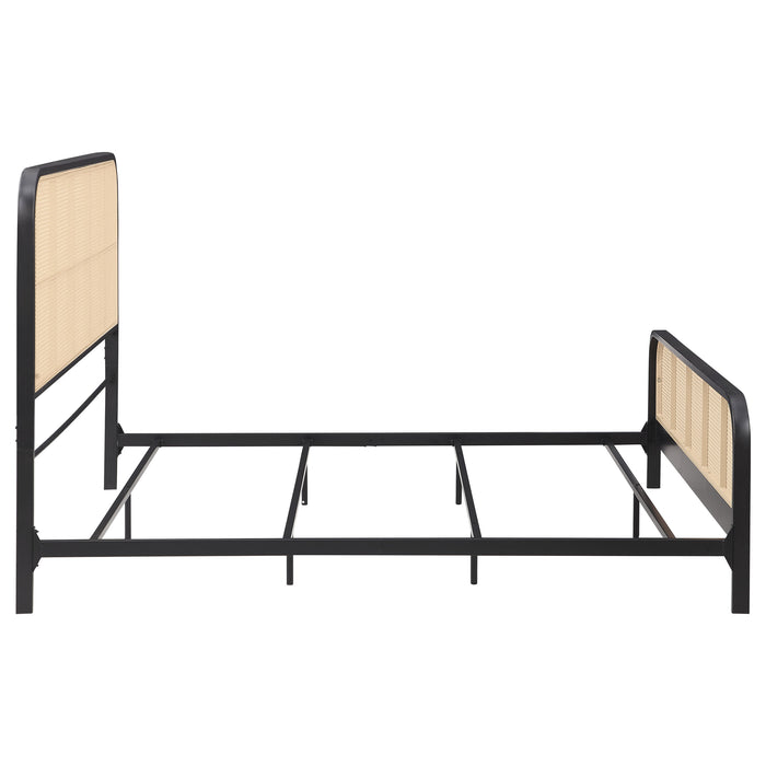 Lanewood Eastern King & Queen Bed Black & White - California Furniture (Coachella, CA)