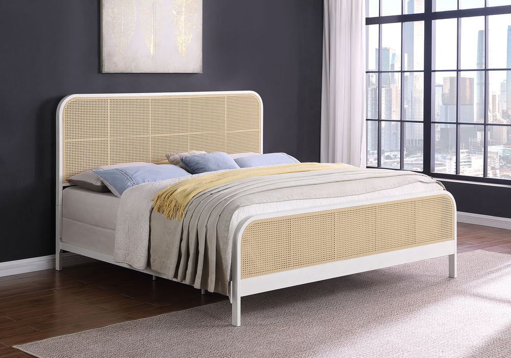 Lanewood Eastern King & Queen Bed Black & White - California Furniture (Coachella, CA)