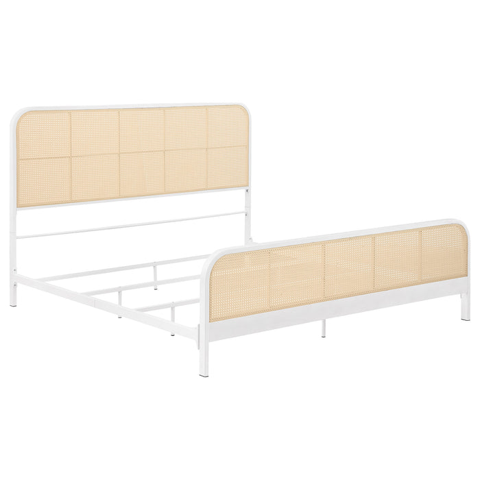 Lanewood Eastern King & Queen Bed Black & White - California Furniture (Coachella, CA)