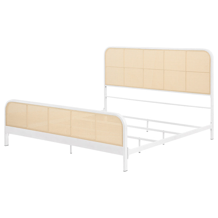 Lanewood Eastern King & Queen Bed Black & White - California Furniture (Coachella, CA)