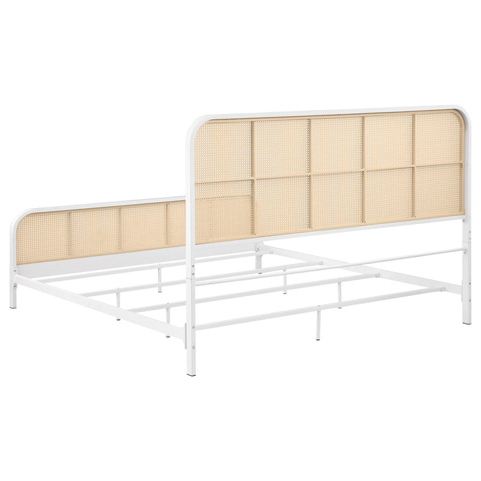 Lanewood Eastern King & Queen Bed Black & White - California Furniture (Coachella, CA)