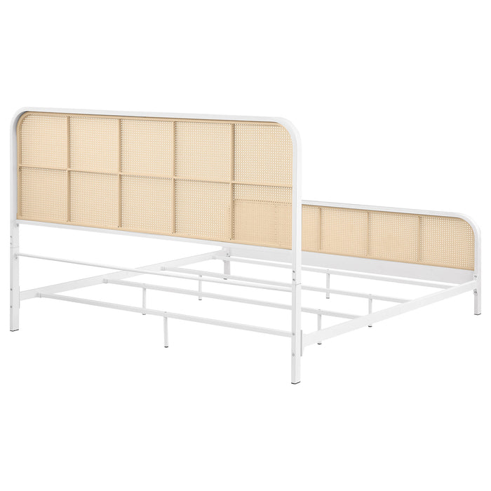 Lanewood Eastern King & Queen Bed Black & White - California Furniture (Coachella, CA)