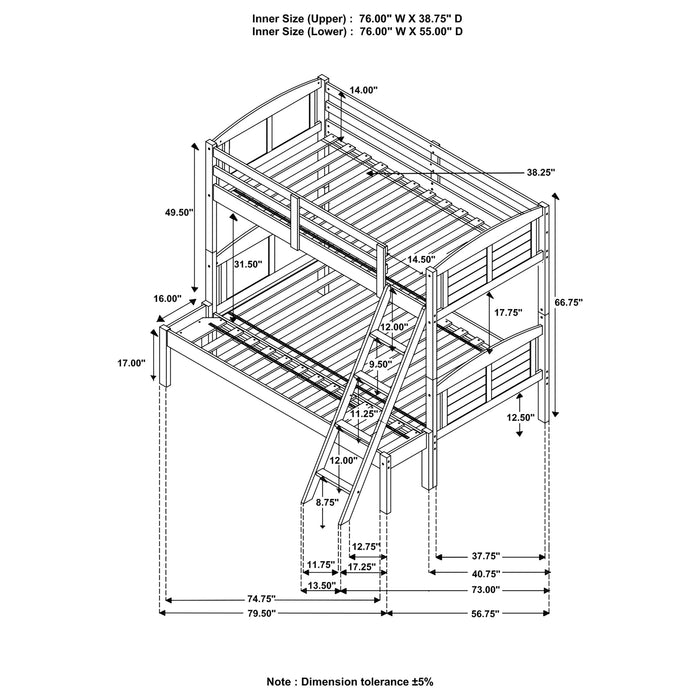Flynn Bunk Beds - California Furniture (Coachella, CA)