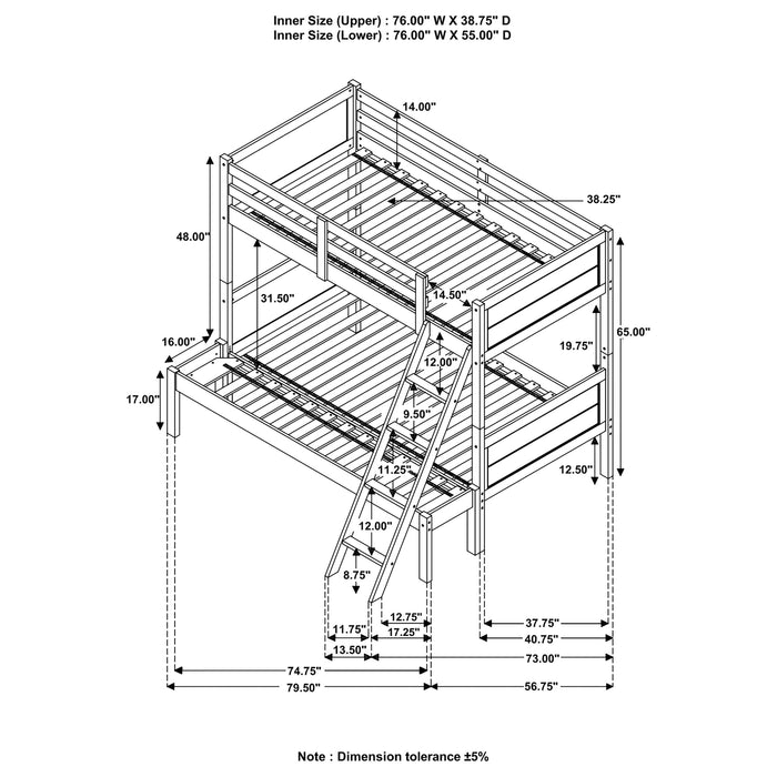 Ryder Bunk Beds - California Furniture (Coachella, CA)