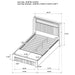 Madison Full & Twin Bed - California Furniture (Coachella, CA)