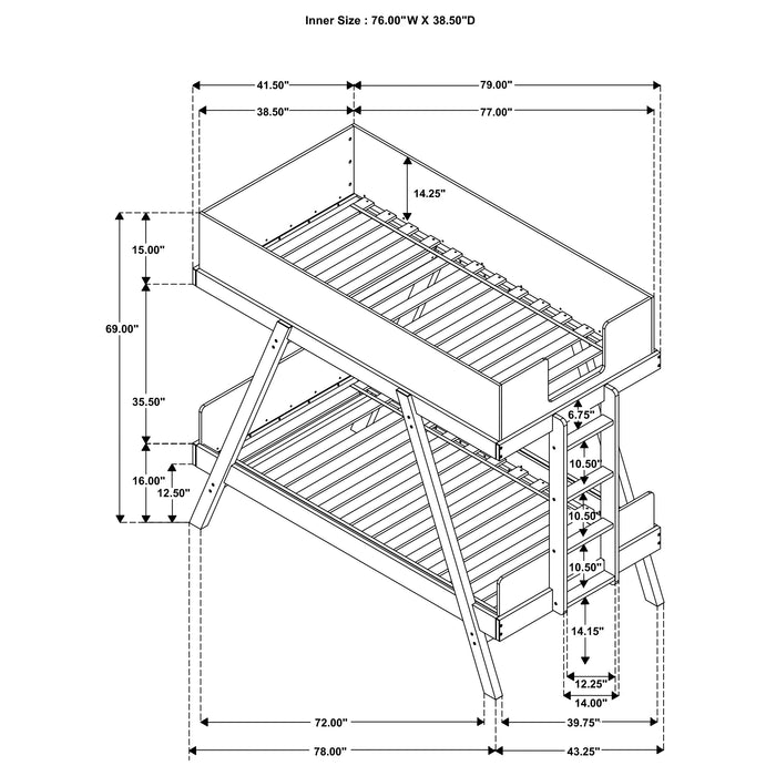 Frankie Bunk Beds - California Furniture (Coachella, CA)