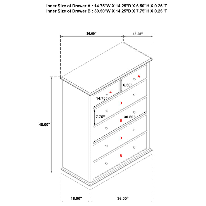 Sumerlin Chest of Drawers - California Furniture (Coachella, CA)