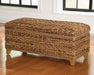 Laughton Storage Bench - California Furniture (Coachella, CA)