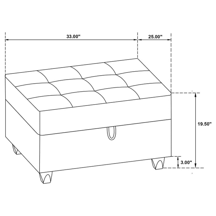 Stonenesse Stationary Sectionals - California Furniture (Coachella, CA)