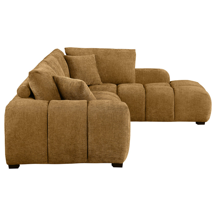 Camacho Stationary Sectionals Upholstered - California Furniture (Coachella, CA)