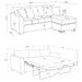 Storey Sleeper Sectionals - California Furniture (Coachella, CA)