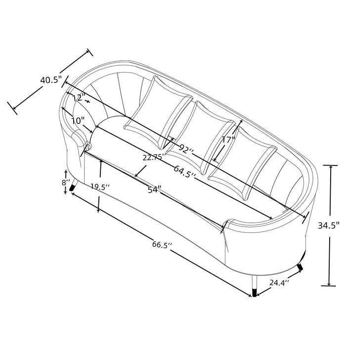 Ellorie Sofa Set - California Furniture (Coachella, CA)