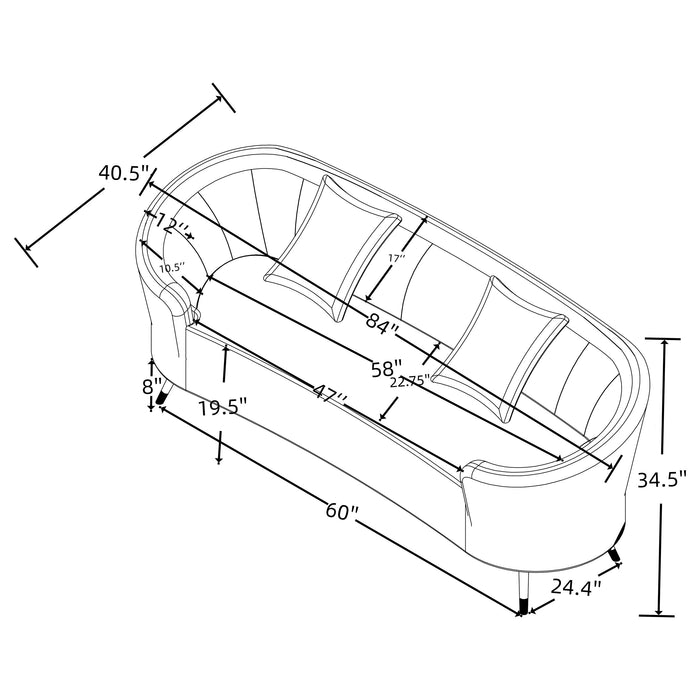 Ellorie Sofa Set - California Furniture (Coachella, CA)
