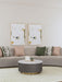 Fayette Upholstered Armless Chair Greige - California Furniture (Coachella, CA)