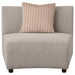 Fayette Upholstered Armless Chair Greige - California Furniture (Coachella, CA)