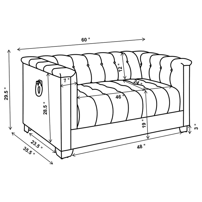 Chaviano Stationary 3 Pc Sets - California Furniture (Coachella, CA)