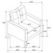 Bowen Stationary 3 Pc Sets - California Furniture (Coachella, CA)