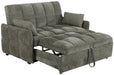 Cotswold Tufted Cushion Sleeper Sofa Bed Light Grey & Dark Grey - California Furniture (Coachella, CA)