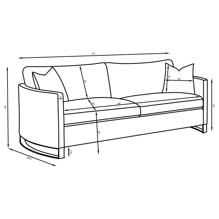 Corliss Sofa Set - California Furniture (Coachella, CA)