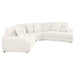 Emberson Upholstered Modular Sectional Sofa Ivory - California Furniture (Coachella, CA)