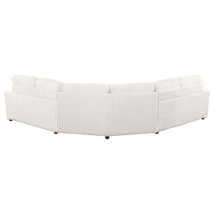 Emberson Upholstered Modular Sectional Sofa Ivory - California Furniture (Coachella, CA)