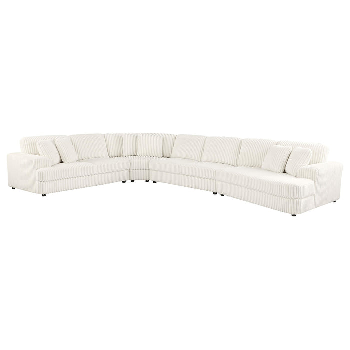Emberson Upholstered Modular Sectional Sofa Ivory - California Furniture (Coachella, CA)