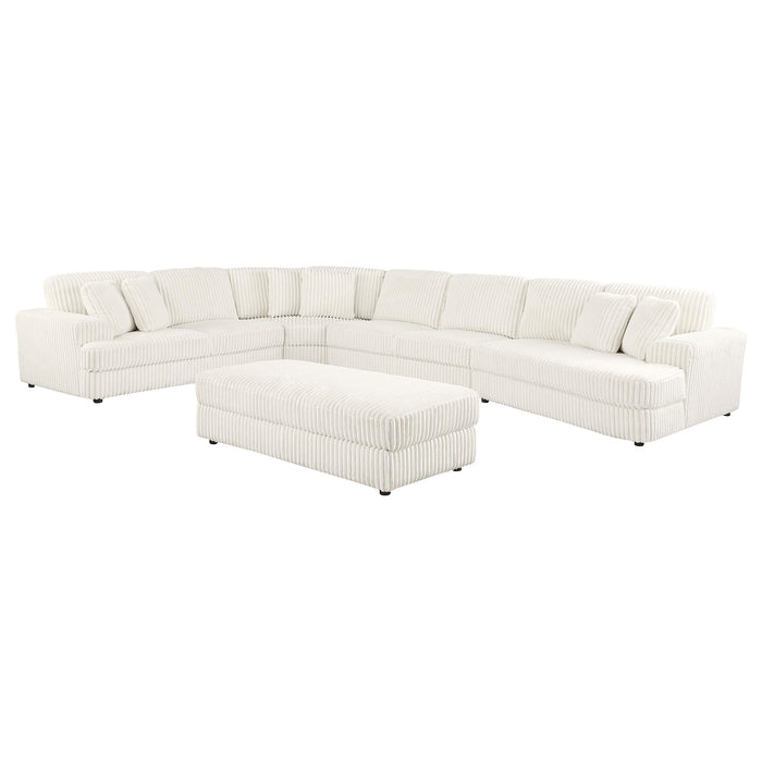 Emberson Upholstered Modular Sectional Sofa Ivory - California Furniture (Coachella, CA)
