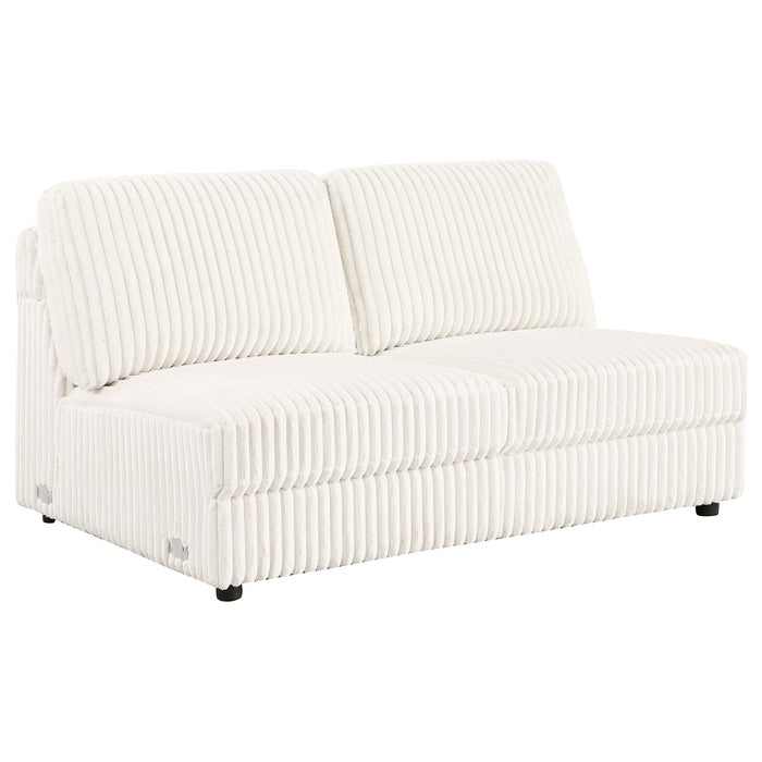 Emberson Upholstered Modular Sectional Sofa Ivory - California Furniture (Coachella, CA)