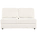 Emberson Upholstered Armless Loveseat Ivory - California Furniture (Coachella, CA)