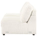 Emberson Upholstered Armless Loveseat Ivory - California Furniture (Coachella, CA)