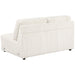 Emberson Upholstered Armless Loveseat Ivory - California Furniture (Coachella, CA)