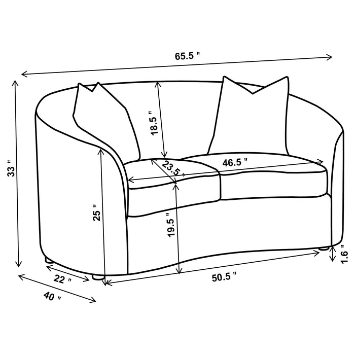 Rainn Living room set - California Furniture (Coachella, CA)