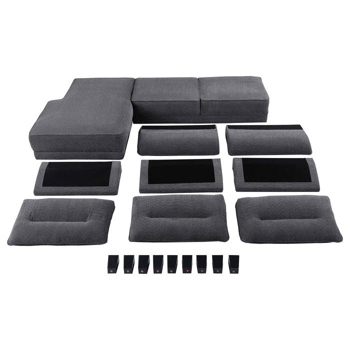Caspian Stationary Sectionals - California Furniture (Coachella, CA)