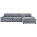 Blaine Upholstered Reversible Chaise Sectional Sofa - California Furniture (Coachella, CA)