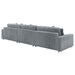 Blaine Upholstered Reversible Chaise Sectional Sofa - California Furniture (Coachella, CA)