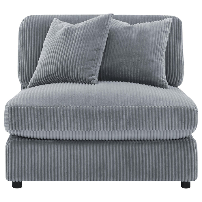Blaine Upholstered Reversible Chaise Sectional Sofa - California Furniture (Coachella, CA)
