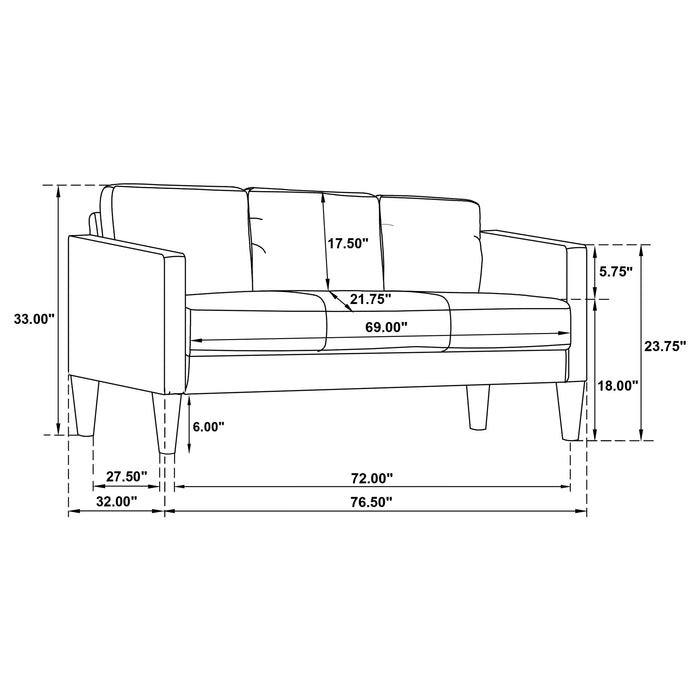 Ruth Sofa Set - California Furniture (Coachella, CA)