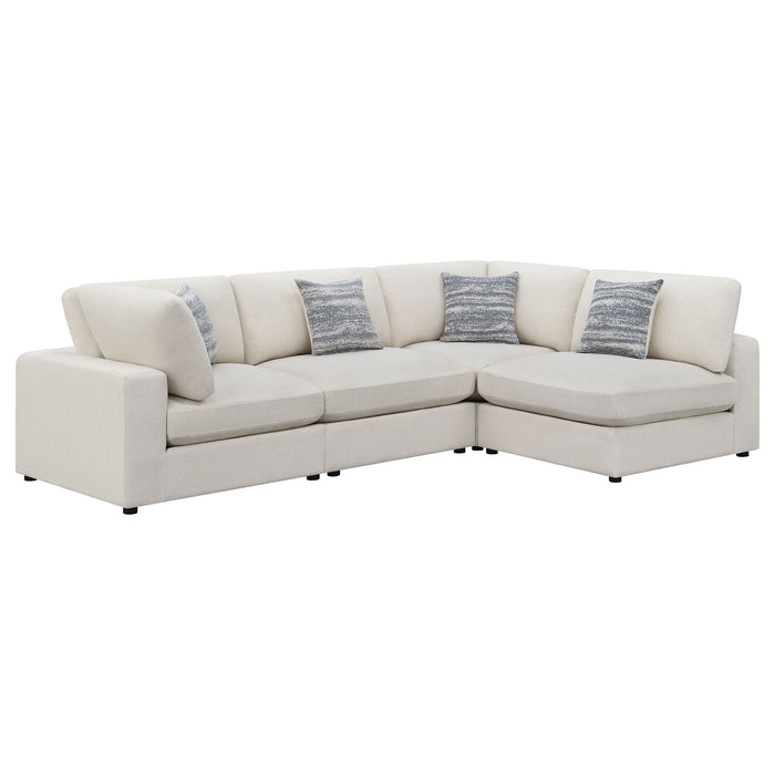 Serene 4 Pc Sectional Beige - California Furniture (Coachella, CA)