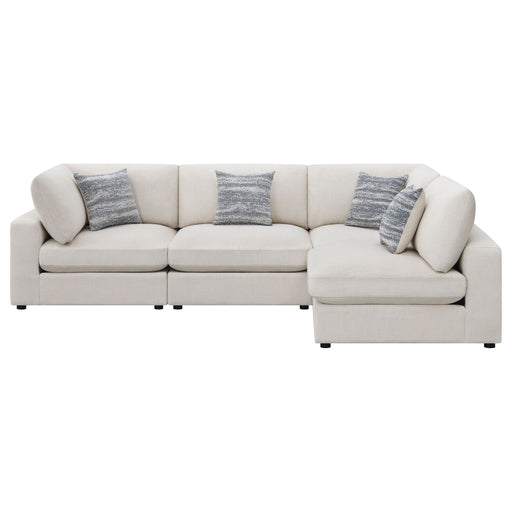 Serene 4 Pc Sectional Beige - California Furniture (Coachella, CA)