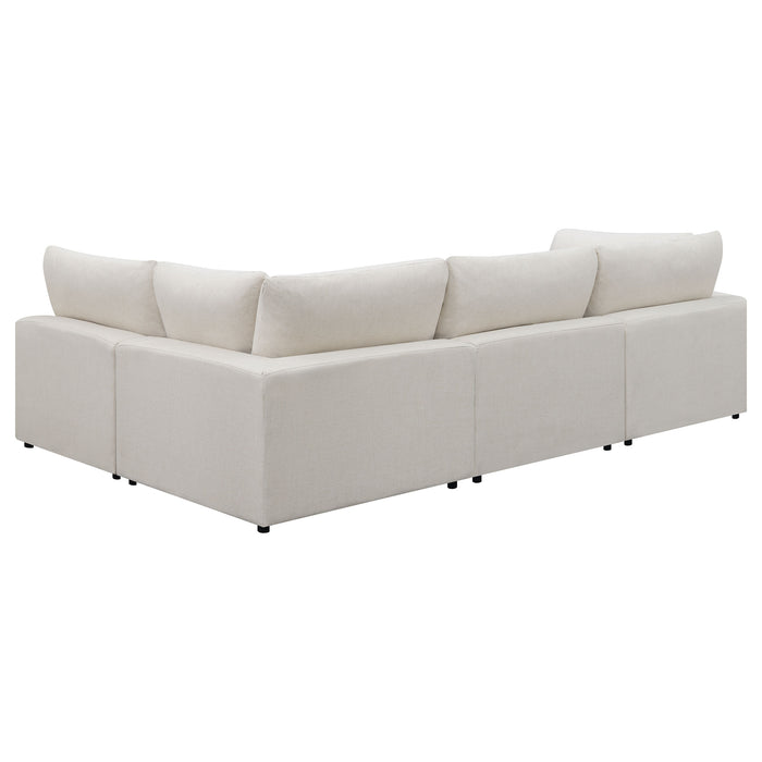 Serene 4 Pc Sectional Beige - California Furniture (Coachella, CA)