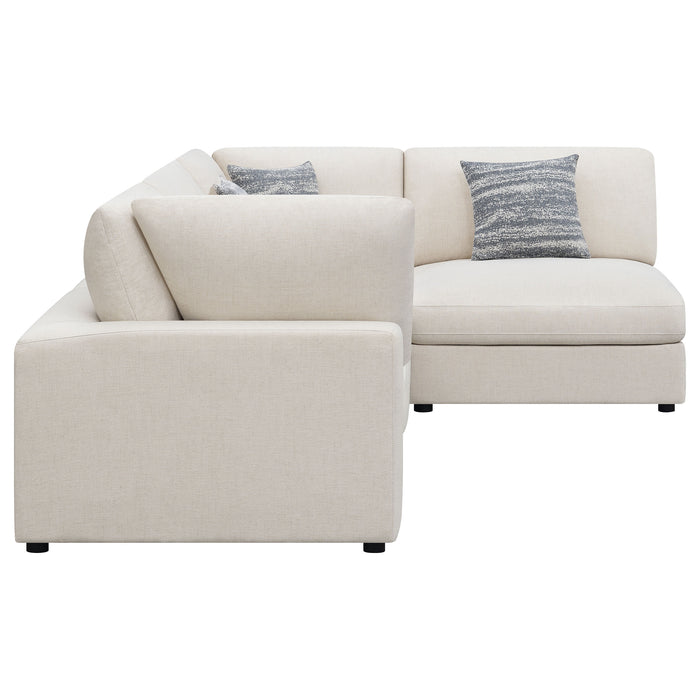 Serene 4 Pc Sectional Beige - California Furniture (Coachella, CA)